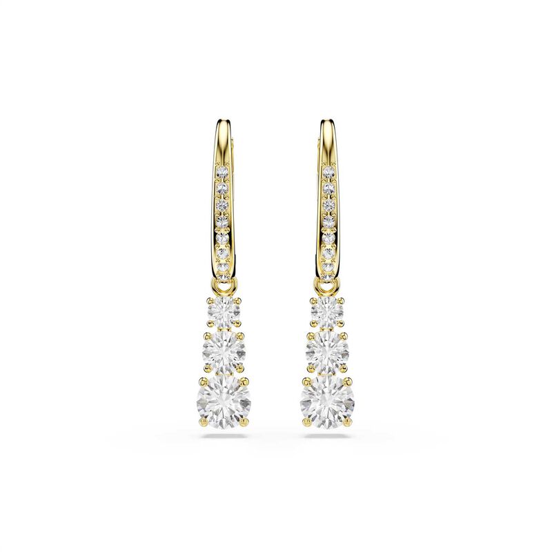 Swarovski Stilla Attract Hoop Earrings image number 1